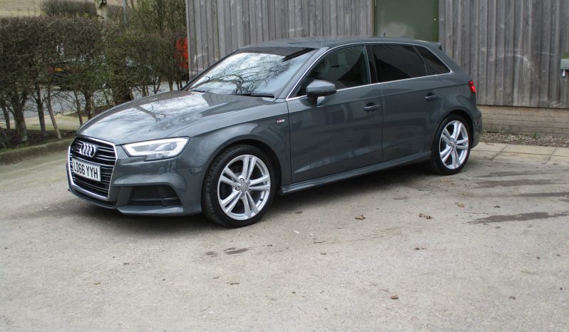 Audi A3 2.0 TFSI S Line Sportback S Tronic Quattro  ONLY 11,000 Miles full